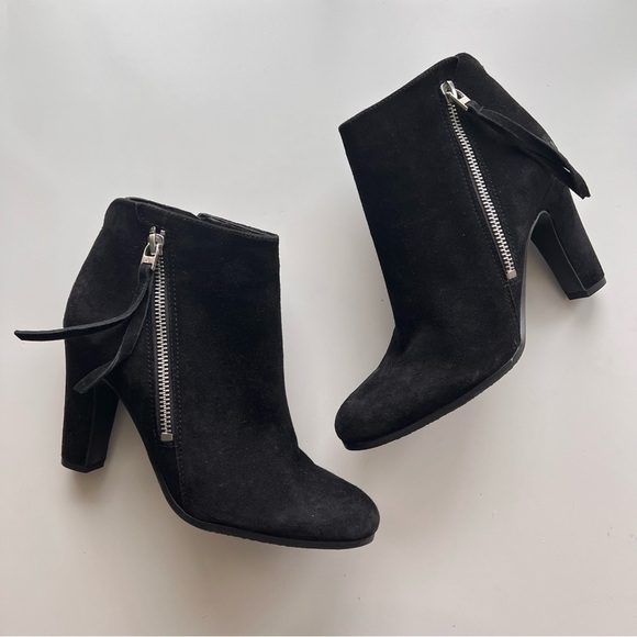 Sam Edelman Womens Sadee Suede Ankle Booties - Picture 2 of 8